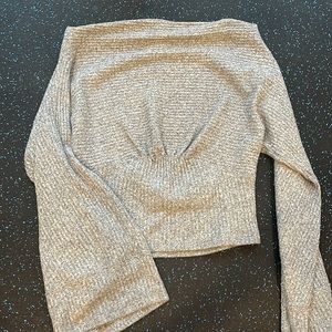 Free People boat neck sweater